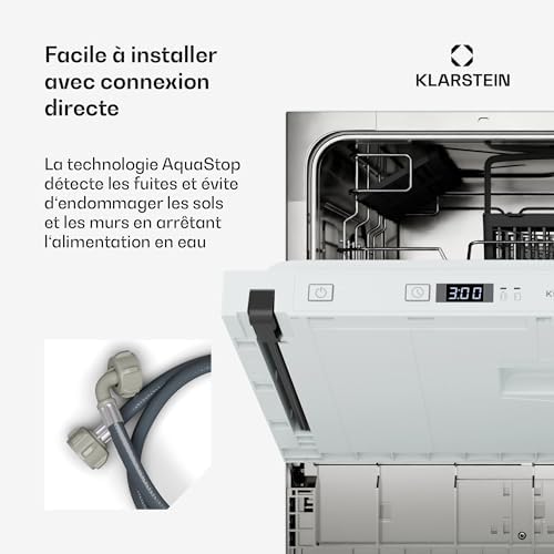 Vue 5 de Klarstein Lave Vaisselle Encastrable