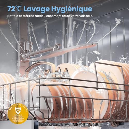 Vue 3 de Comfee Cdwpfps Lavevaisselle Pose
