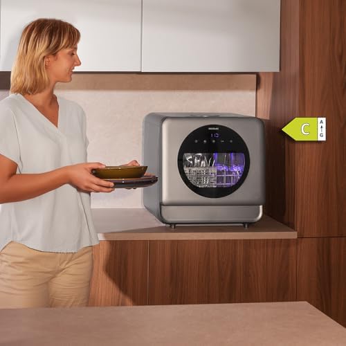 Vue 4 de Cecotec Lavevaisselle Compact Libre