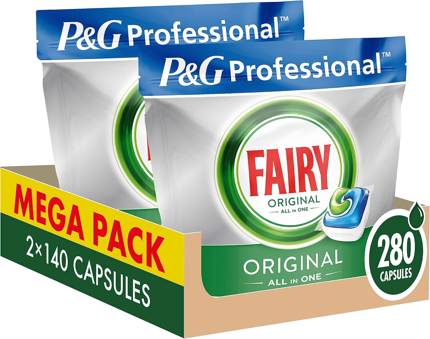 Fairy Professional Tablettes Lavevaisselle