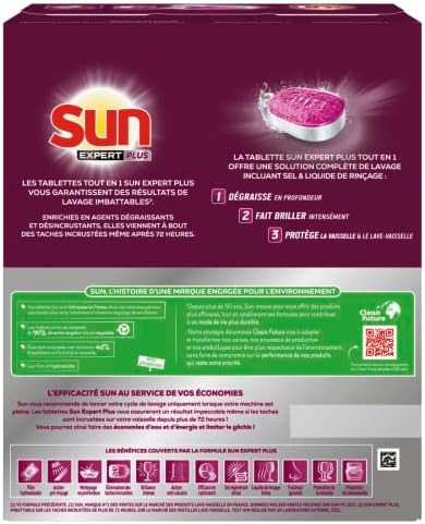 Vue 2 de Sun Pastilles Lavevaisselle Touten