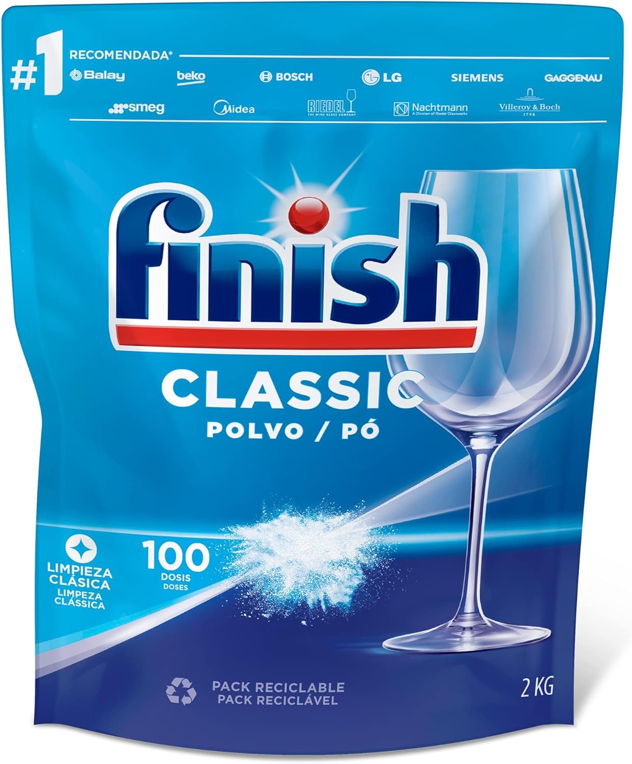 Finish Lavevaissellelessive Calgonit Poudre
