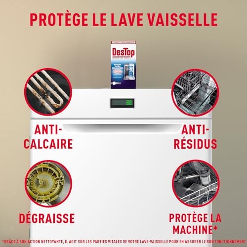 Vue 5 de Destop Nettoyant Lave Vaisselle