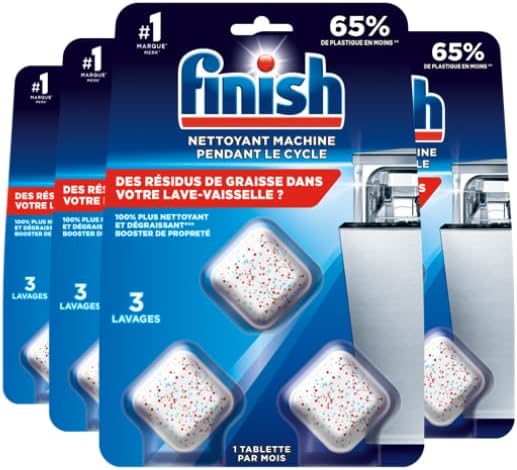 Vue 2 de Finish Nettoyant Machine Lavevaisselle