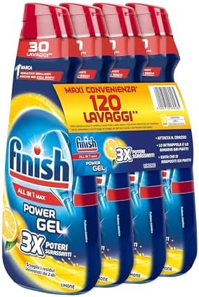 Vue 4 de Finish Powergel Gel Detergent