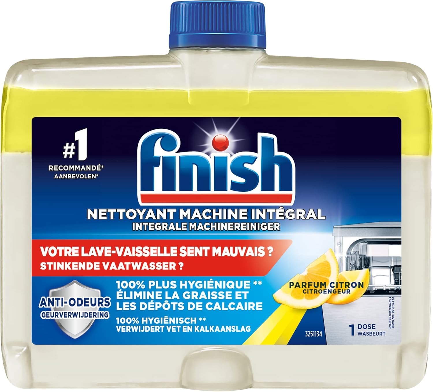 Finish Integrale Nettoyant Machine