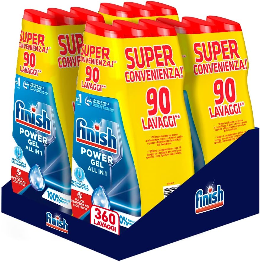 Finish Powergel Nettoyant Pour