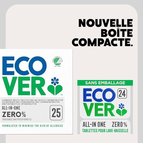 Vue 5 de Ecover Zero Tablettes Lavevaisselle
