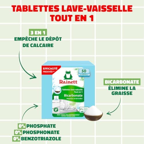 Vue 2 de Rainett Pastilles Lavevaisselle Toutenun