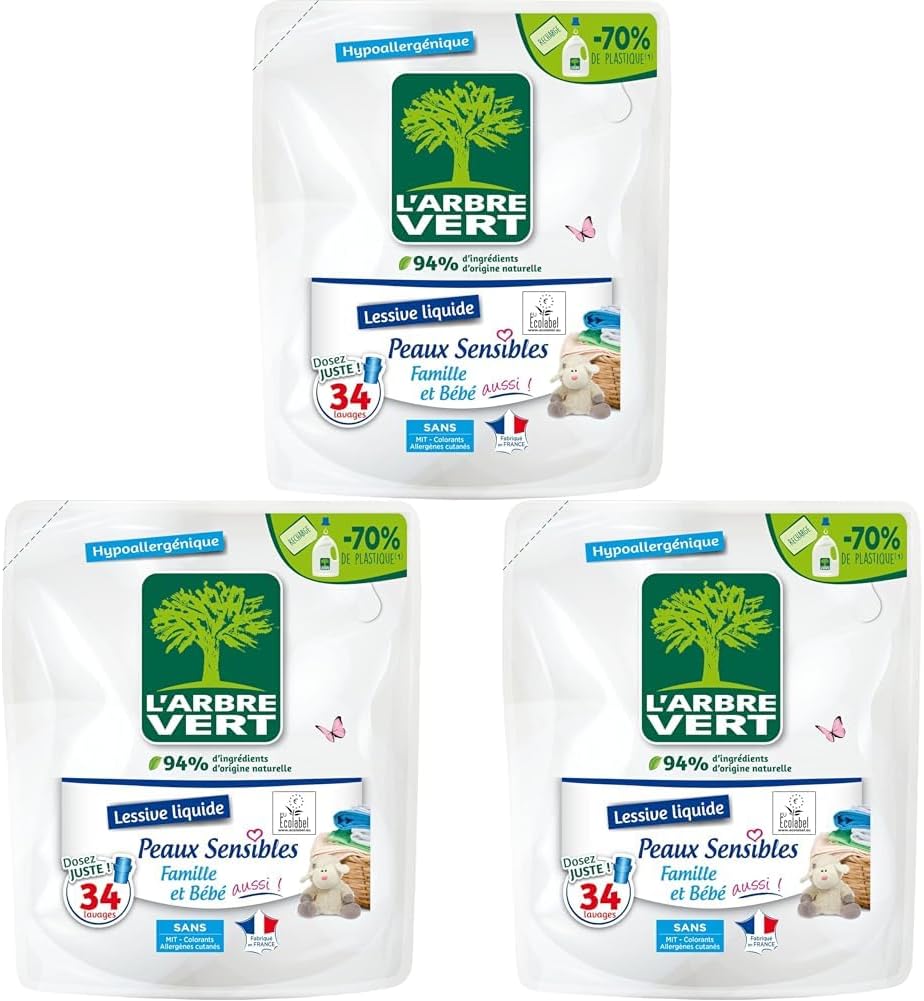 Larbre Vert Recharge Lessive