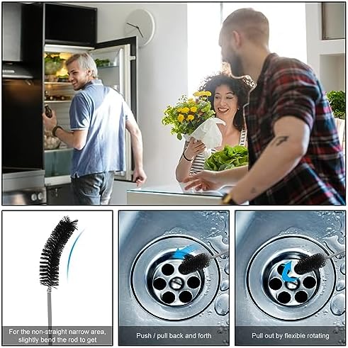 Vue 3 de Brosse De Nettoyage Flexible