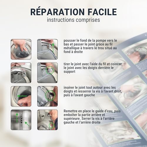 Vue 3 de Pieces Kit De Reparation