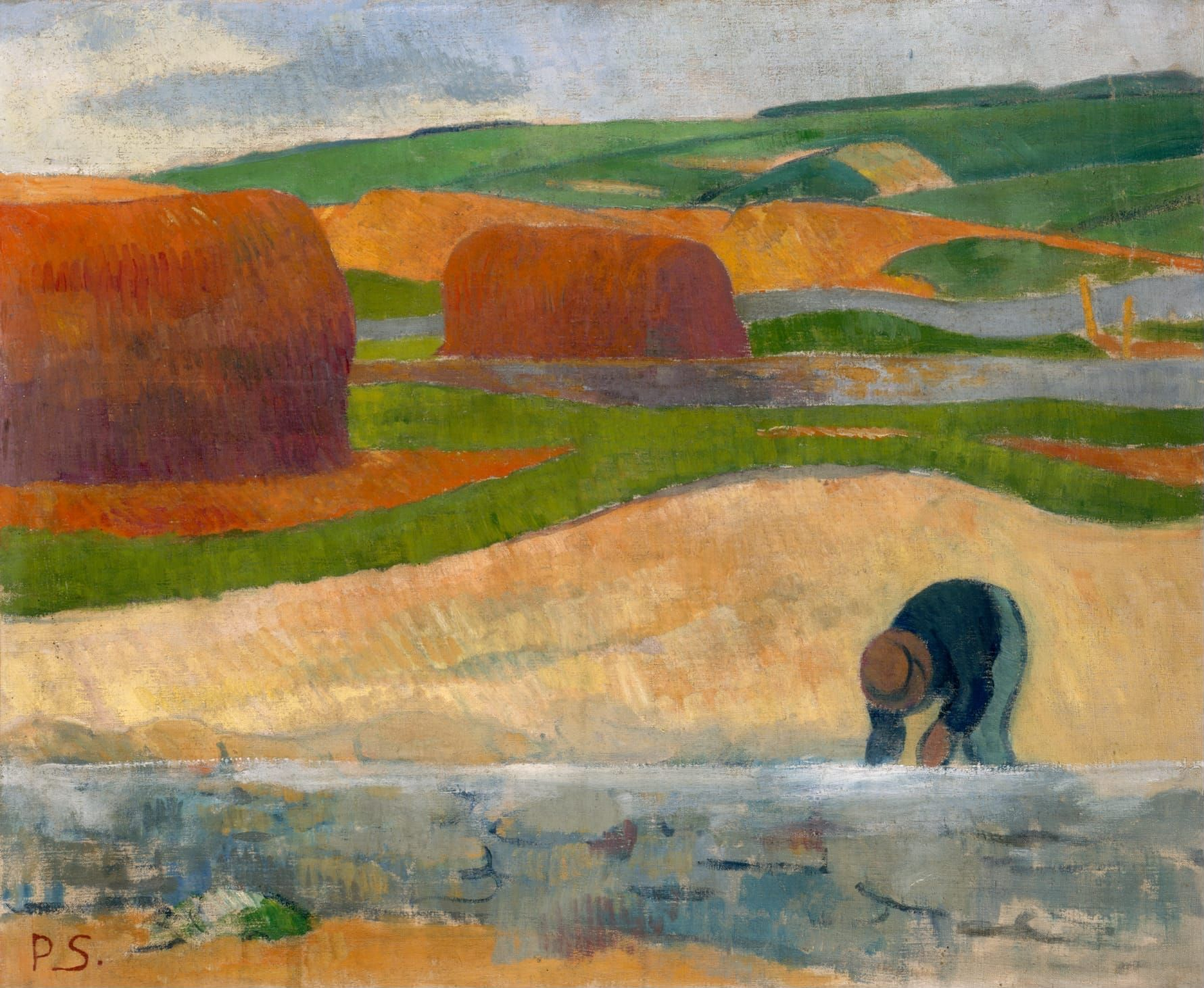Seaweed Gatherer, by Paul Serusier