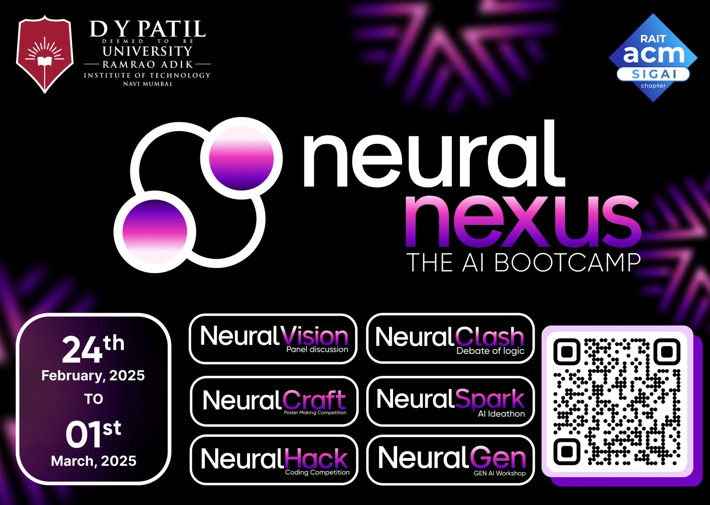 Neural Nexus: AI Bootcamp poster