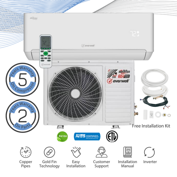 1TON Everwell 12.000BTU (INDOOR UNIT)