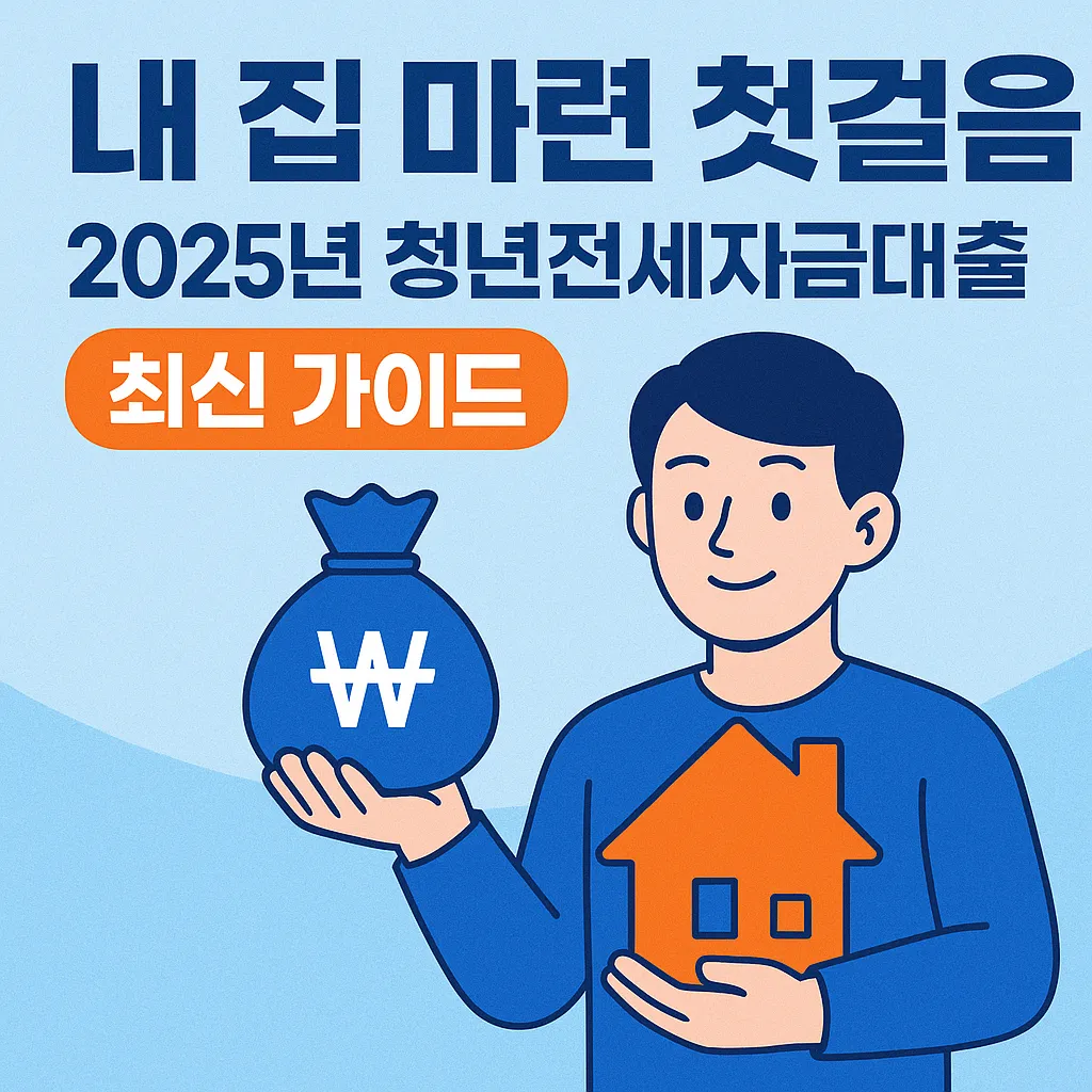 2025 청년전세자금대출 자격 조건 및 신청 방법 요약 이미지