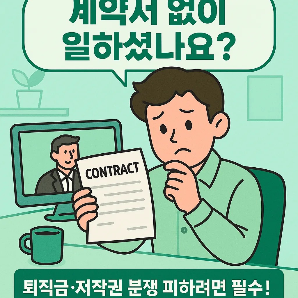 프리랜서 계약서 작성법 썸네일