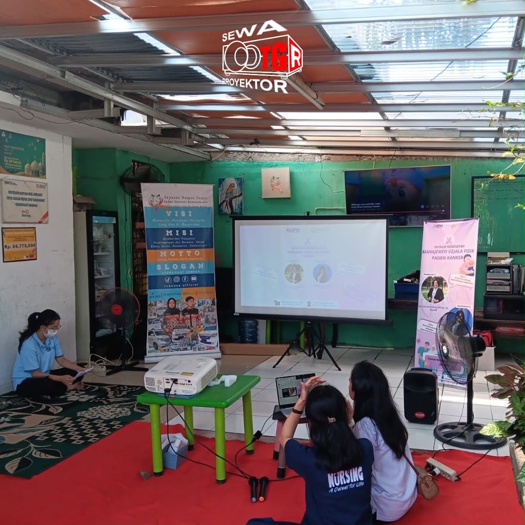 Paket Layar (1,7 x 1,7 m) + Stand - 6 Jam