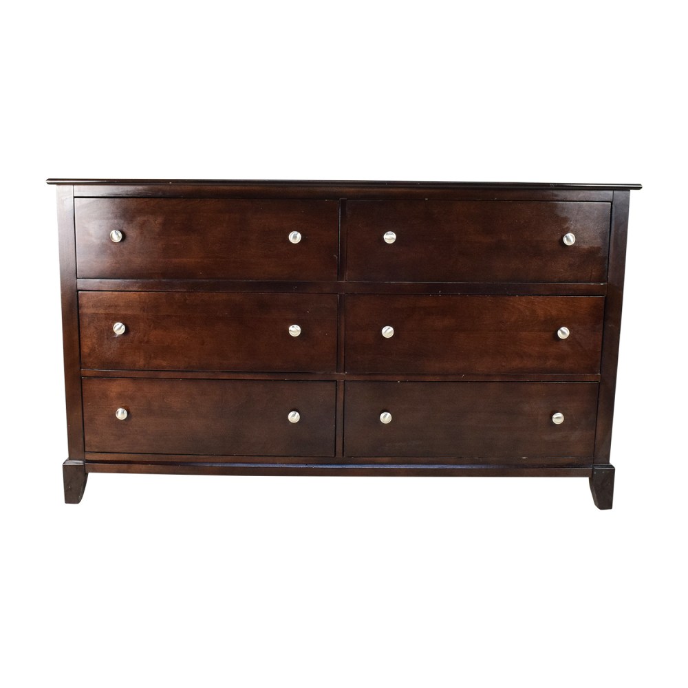 Bob's Furniture Large 6Drawer Dresser 64 Off Kaiyo