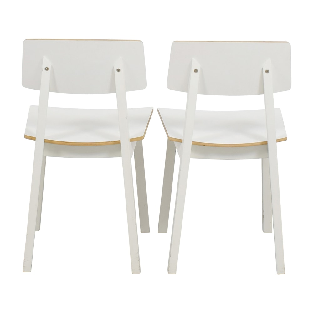 IKEA White Chairs, 38% Off