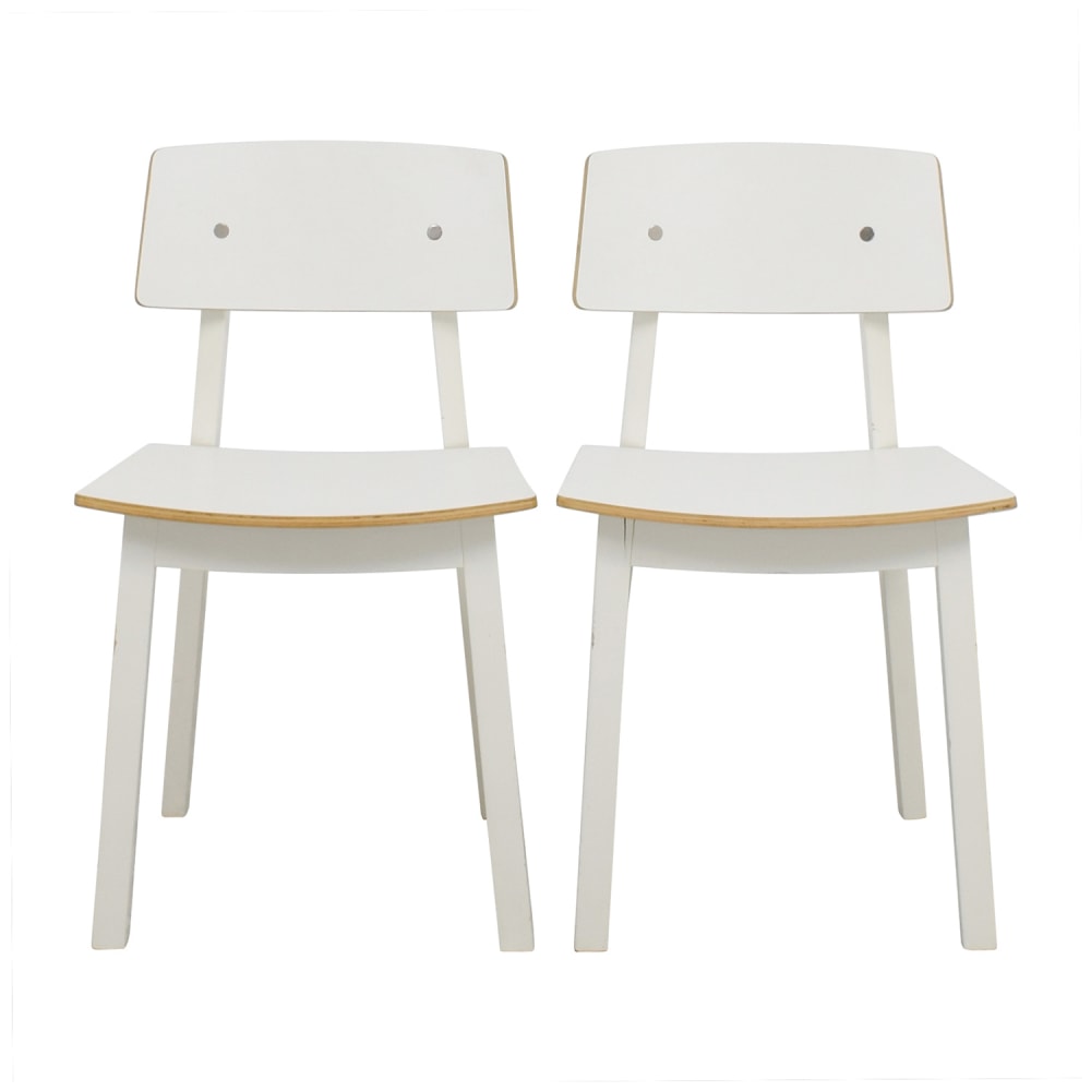 IKEA White Chairs, 38% Off