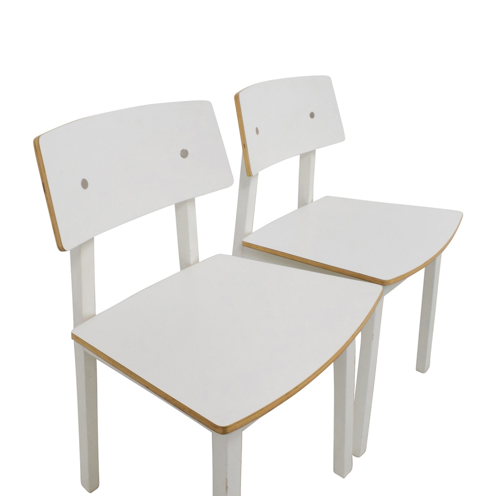 min elkaar Benodigdheden 38% OFF - IKEA IKEA White Chairs / Chairs