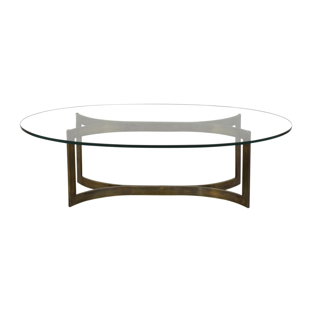 Modern Oval Coffee Table | 74% Off | Kaiyo