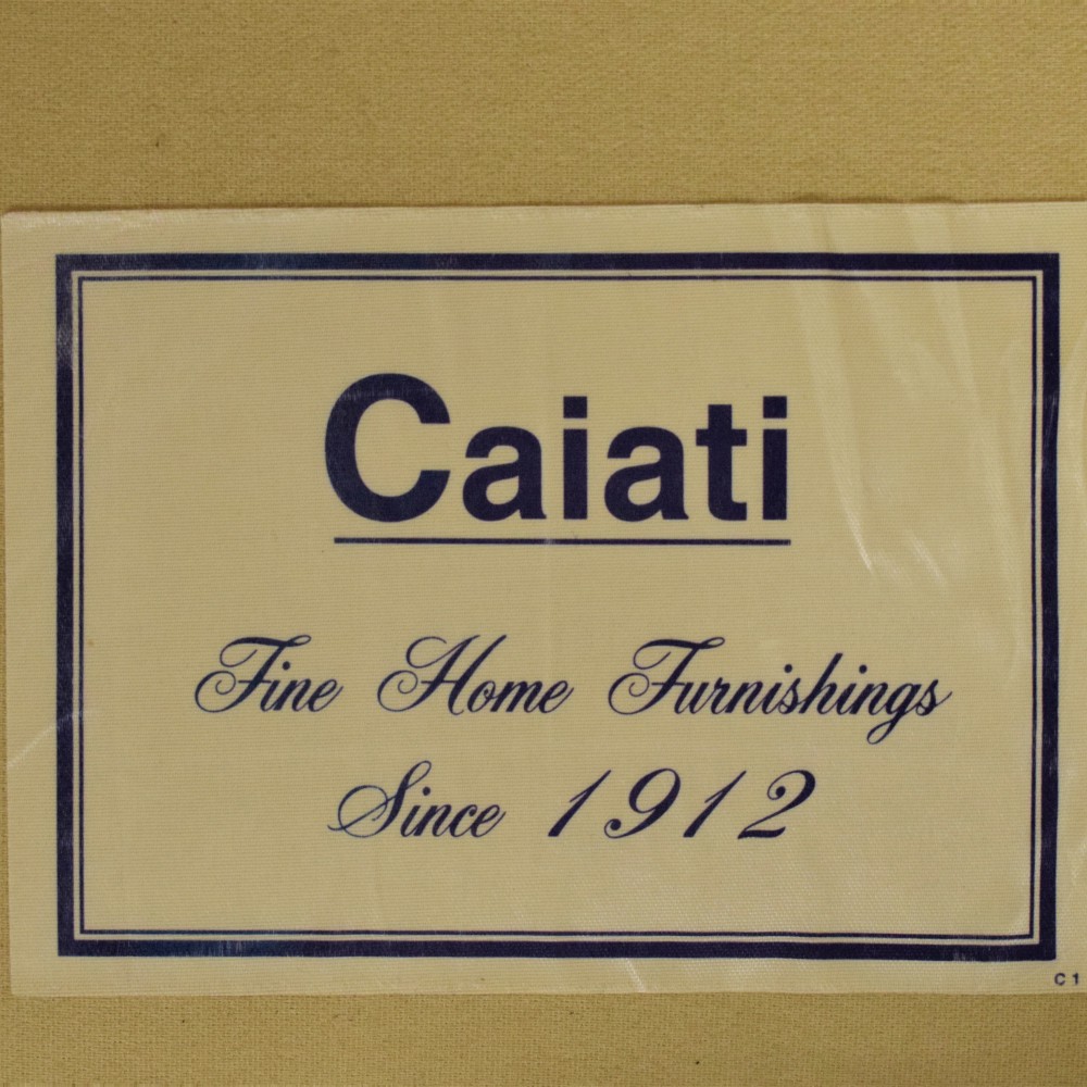 82 Off Caiati Caiati Skirted Camelback Sofa Sofas