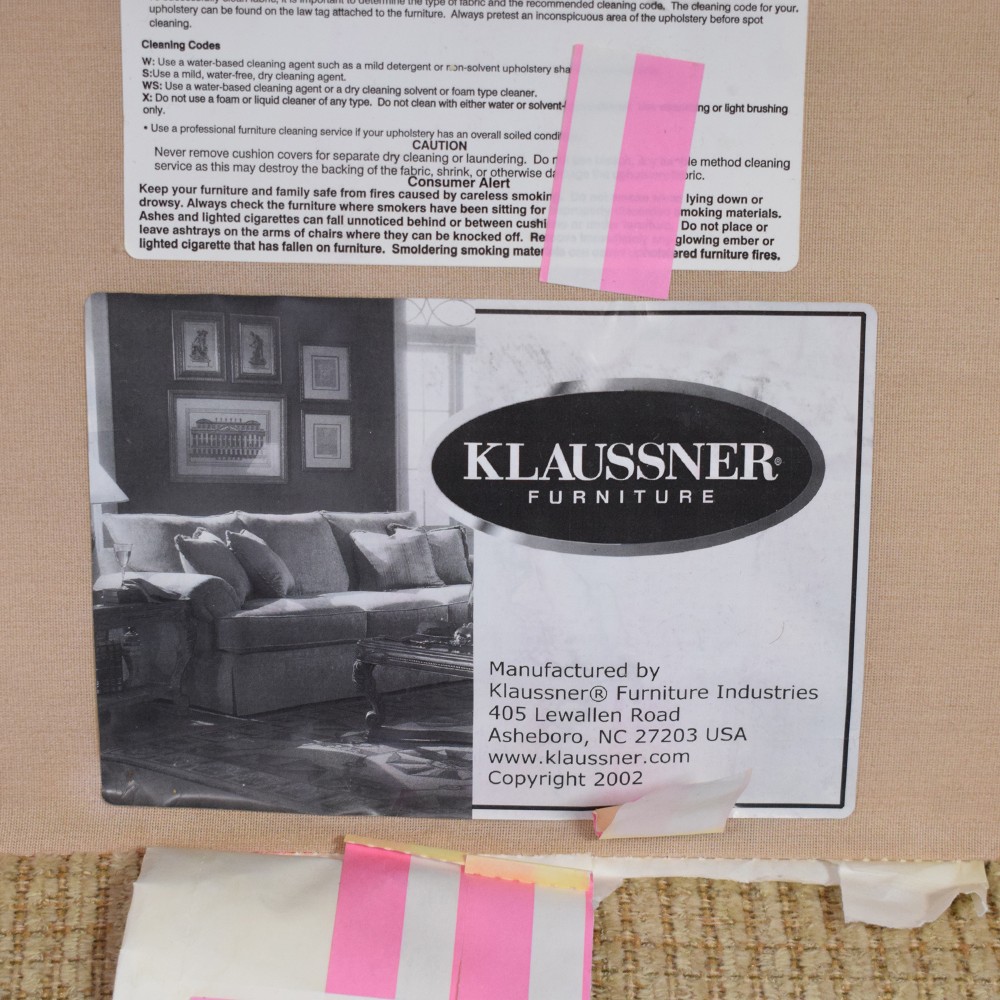 Klaussner Club Chair / Chairs
