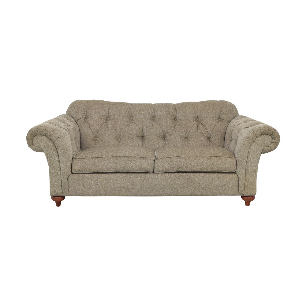 shop Ethan Allen Two Cushion Sofa Ethan Allen Classic Sofas