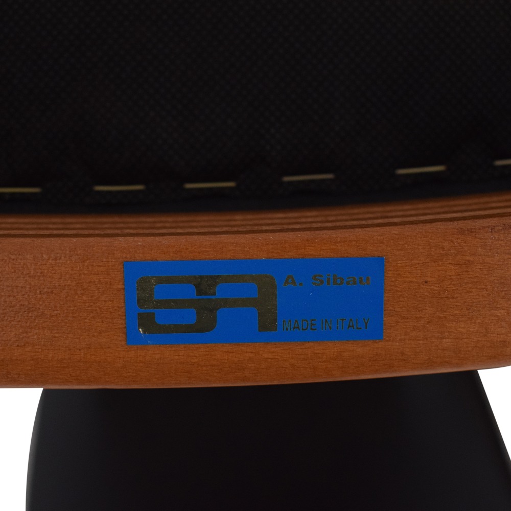 SA A. Sibau SA A. Sibau Italian Upholstered Dining Chairs for sale