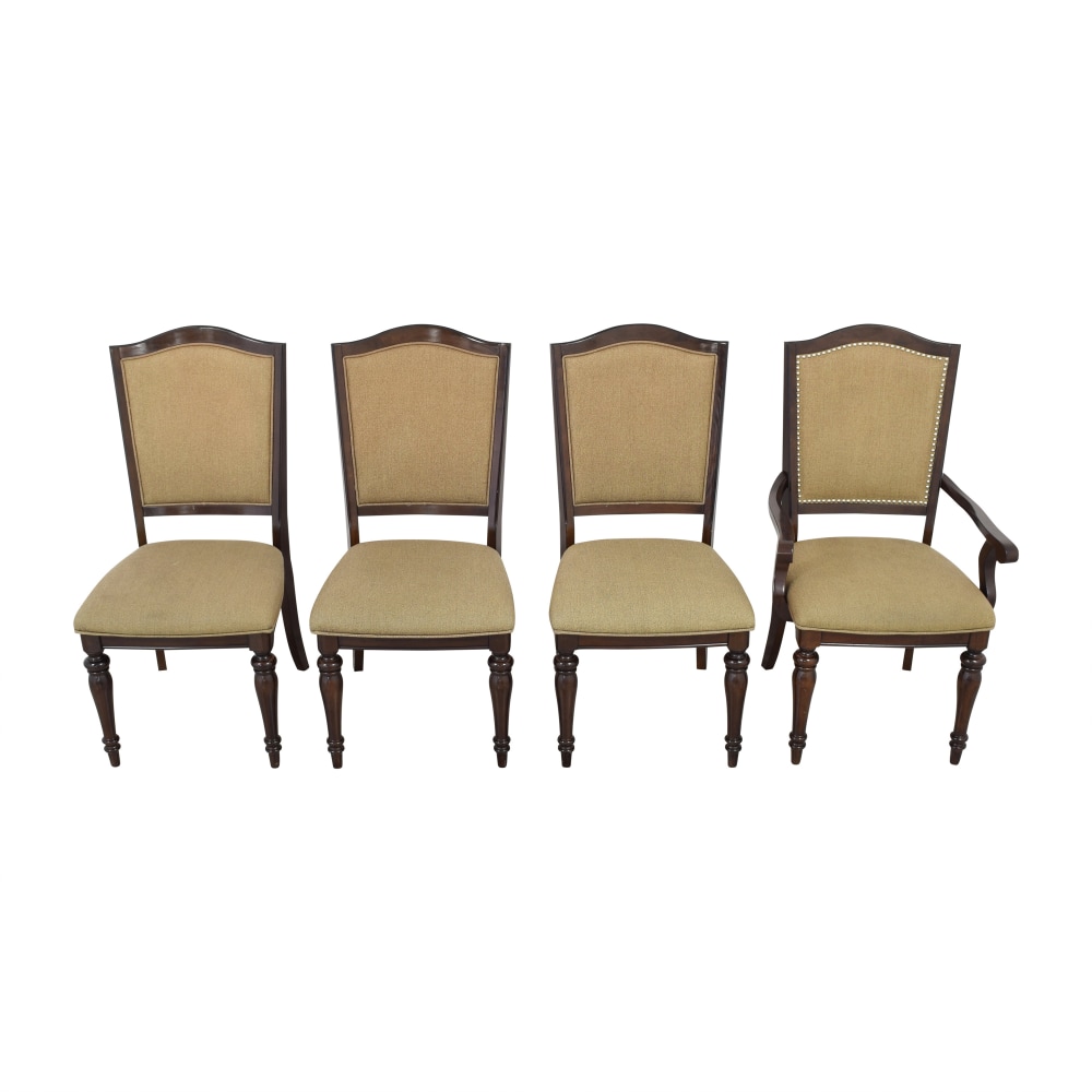 shop Raymour & Flanigan Raymour & Flanigan Bay City Studded Dining Chairs online