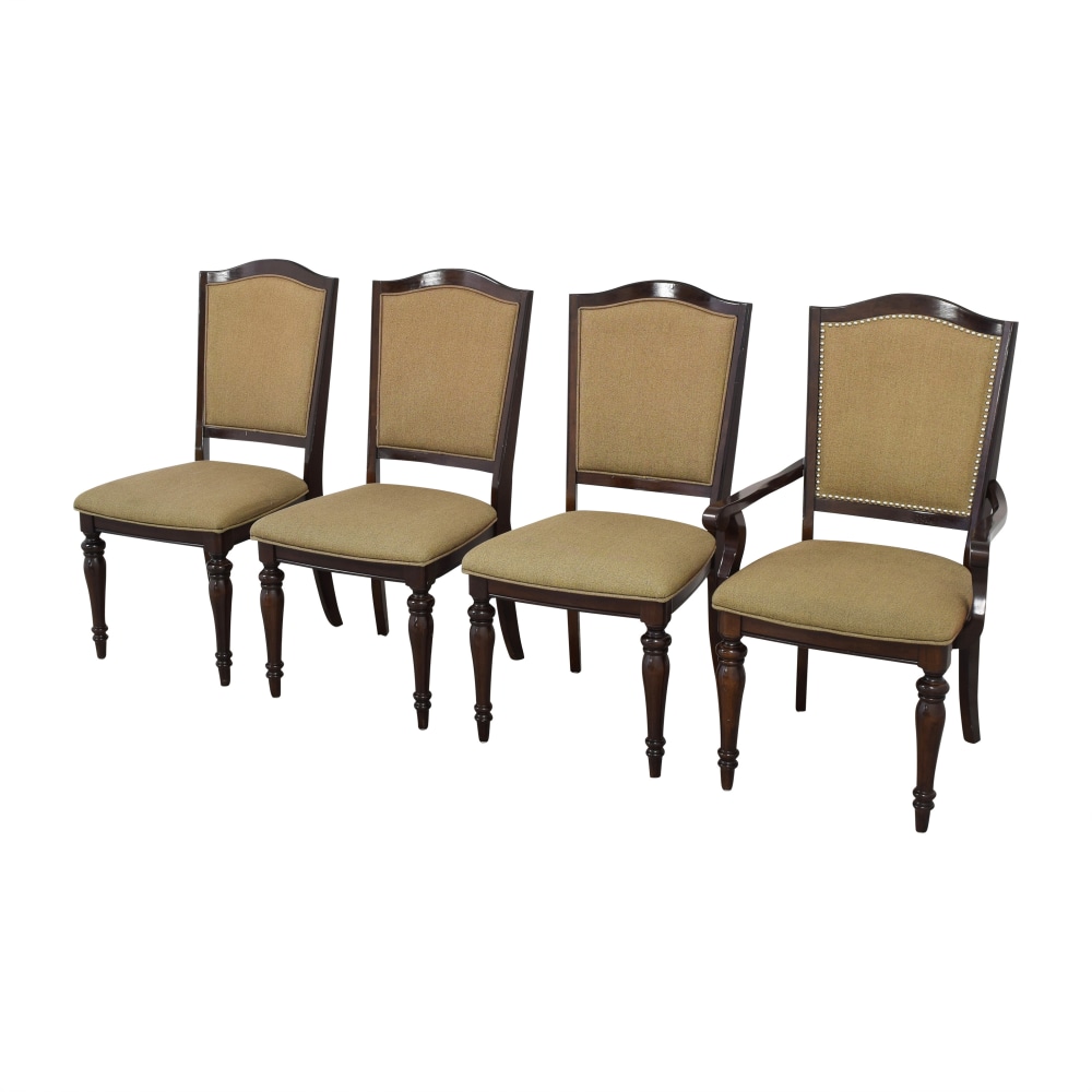 buy Raymour & Flanigan Raymour & Flanigan Bay City Studded Dining Chairs online