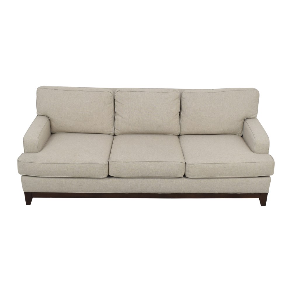 Ethan Allen Arcata Sofa with Ottoman Ethan Allen