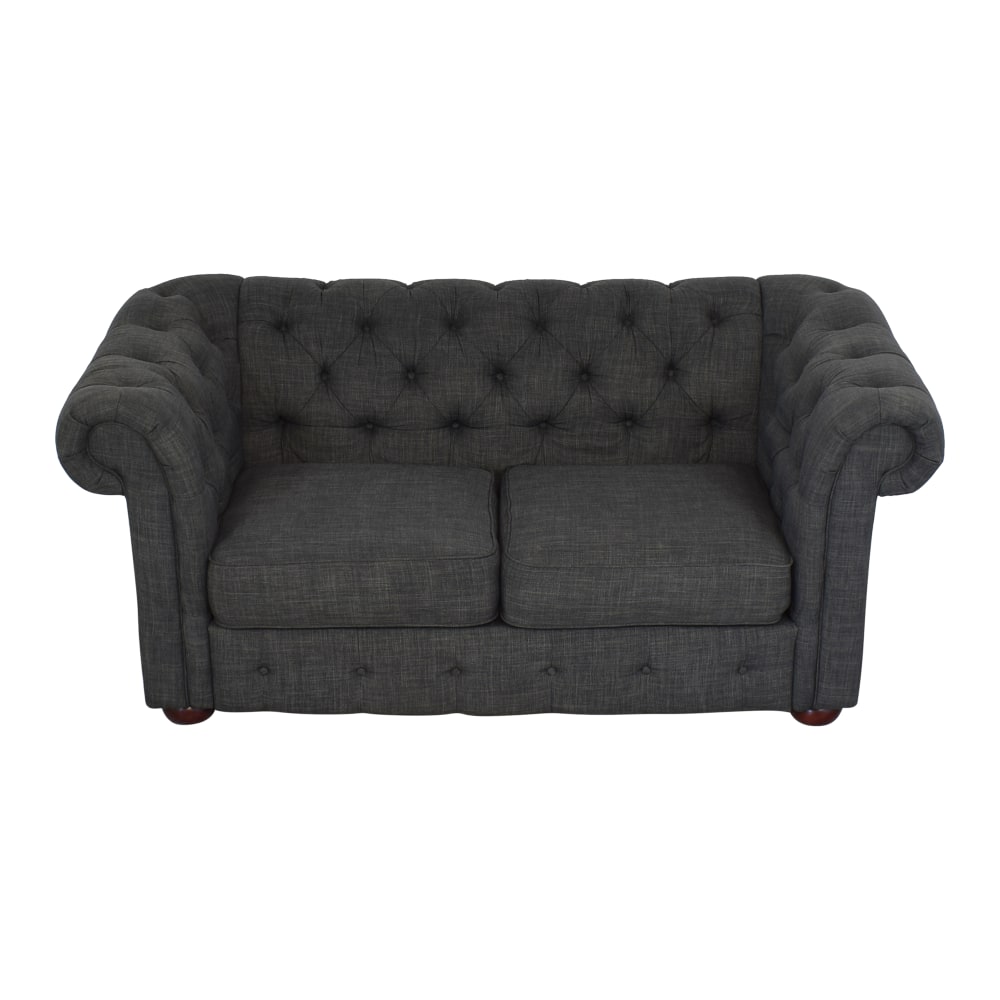 buy Wayfair Wayfair Rolled Arm Chesterfield Loveseat online