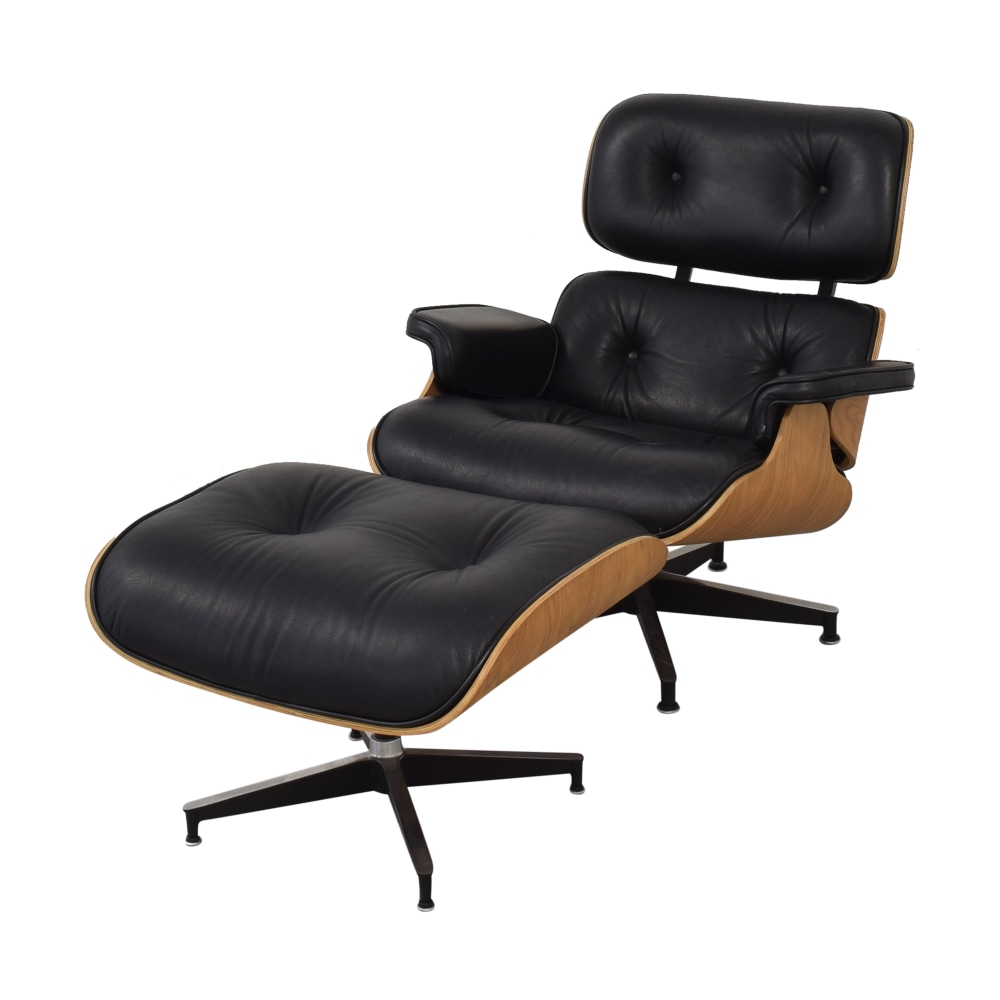 Sta op Voorzien mixer 60% OFF - Modterior Modterior Replica-Eames Lounge Chair and Ottoman /  Chairs