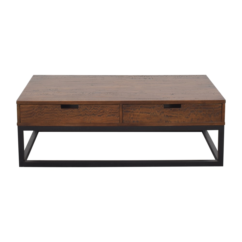 buy Arhaus Storage Coffee Table Arhaus Coffee Tables