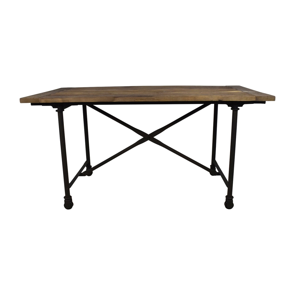 Restoration Hardware Reclaimed Natural Elm Dining Table / Dinner Tables