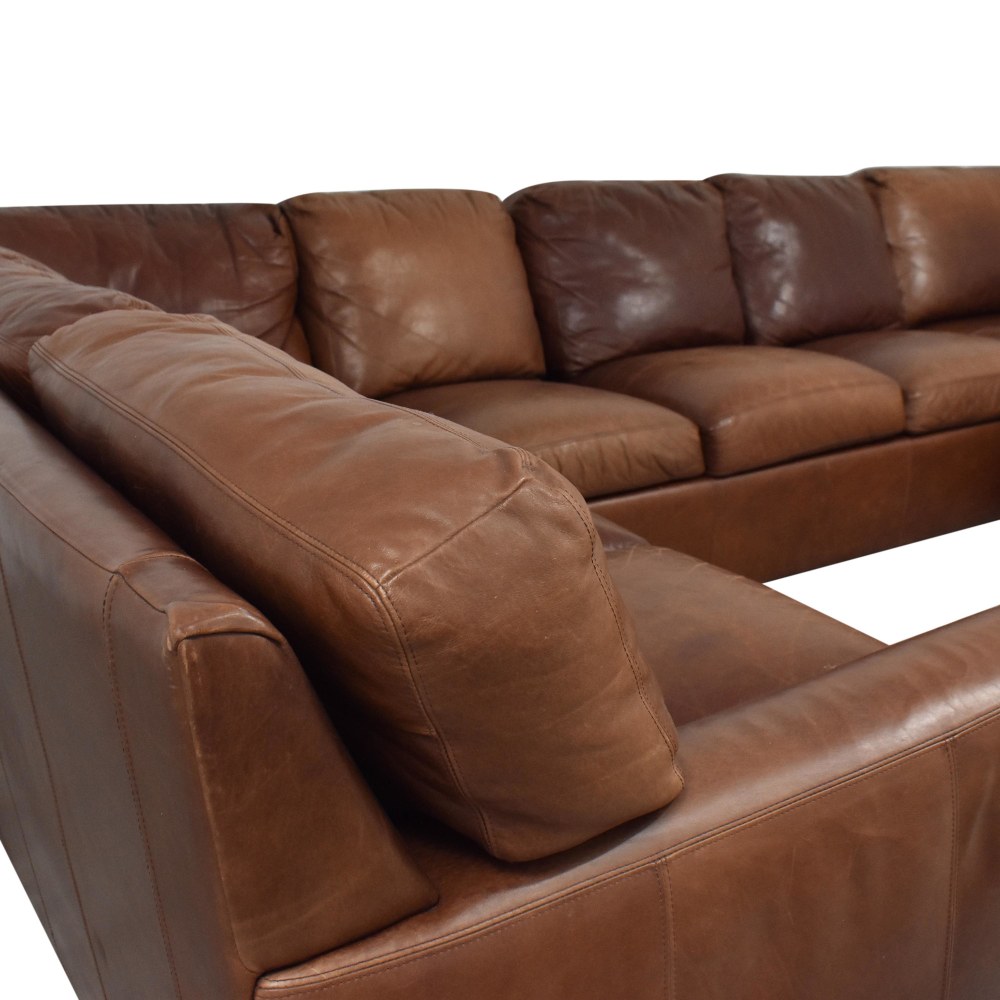 buy American Leather Danford Sectional Sofa American Leather Sectionals