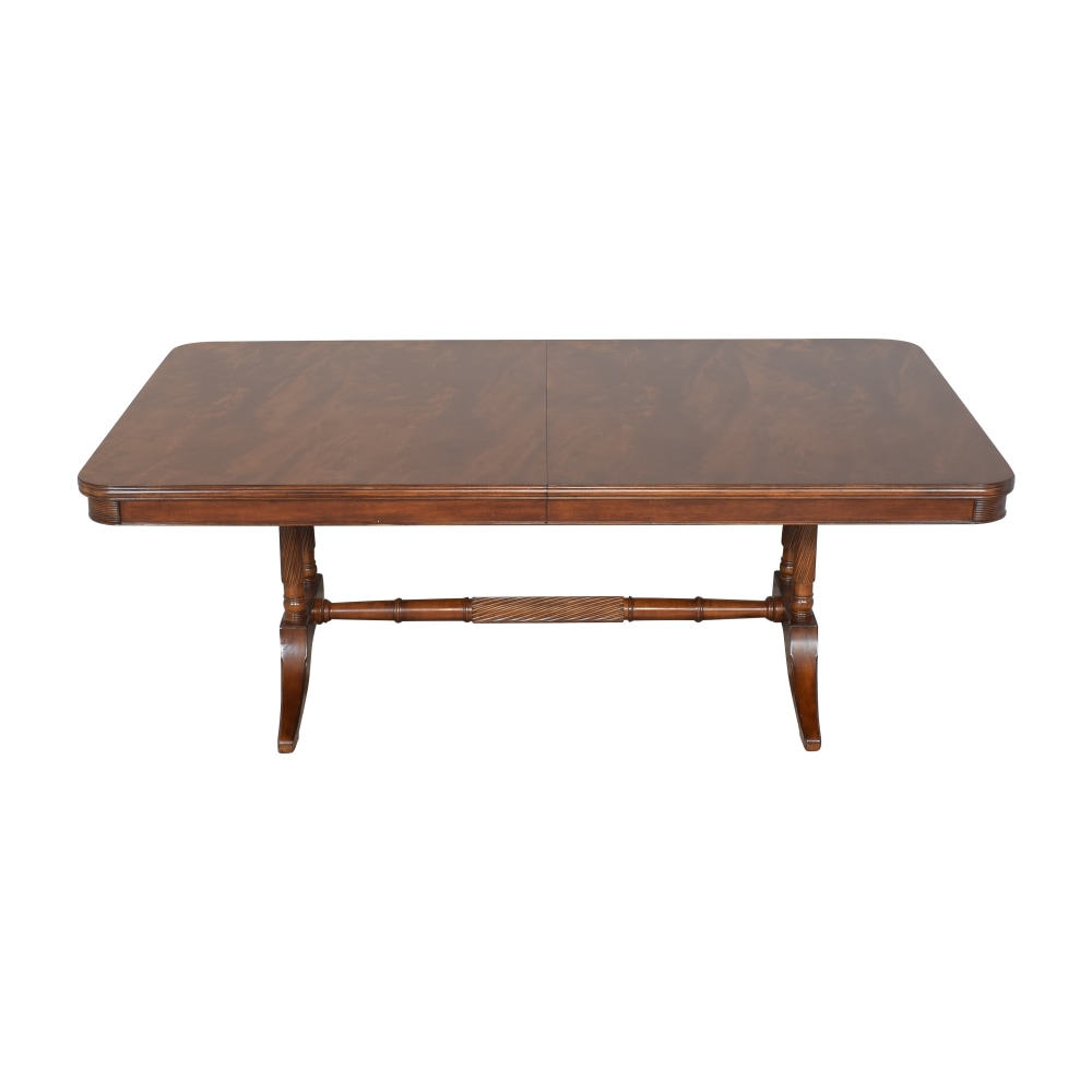 Bernhardt Bernhardt Extendable Trestle Dining Table nyc