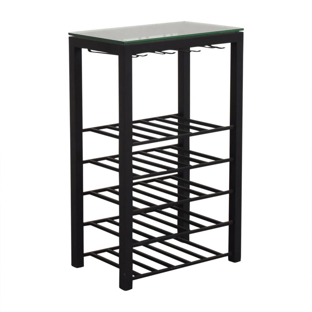 Crate & Barrel Alto Wine Rack sale