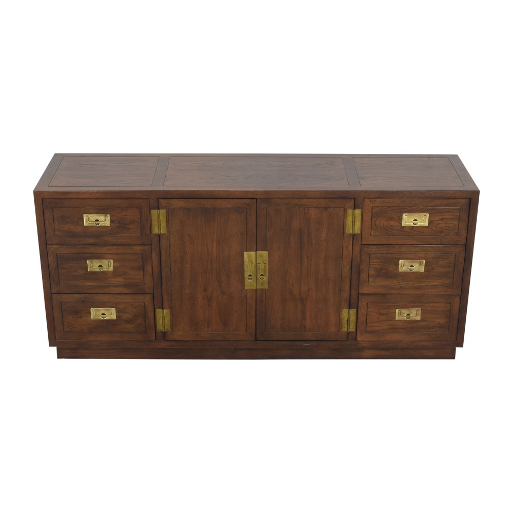 Henredon Furniture Henredon Campaign Style Sideboard on sale