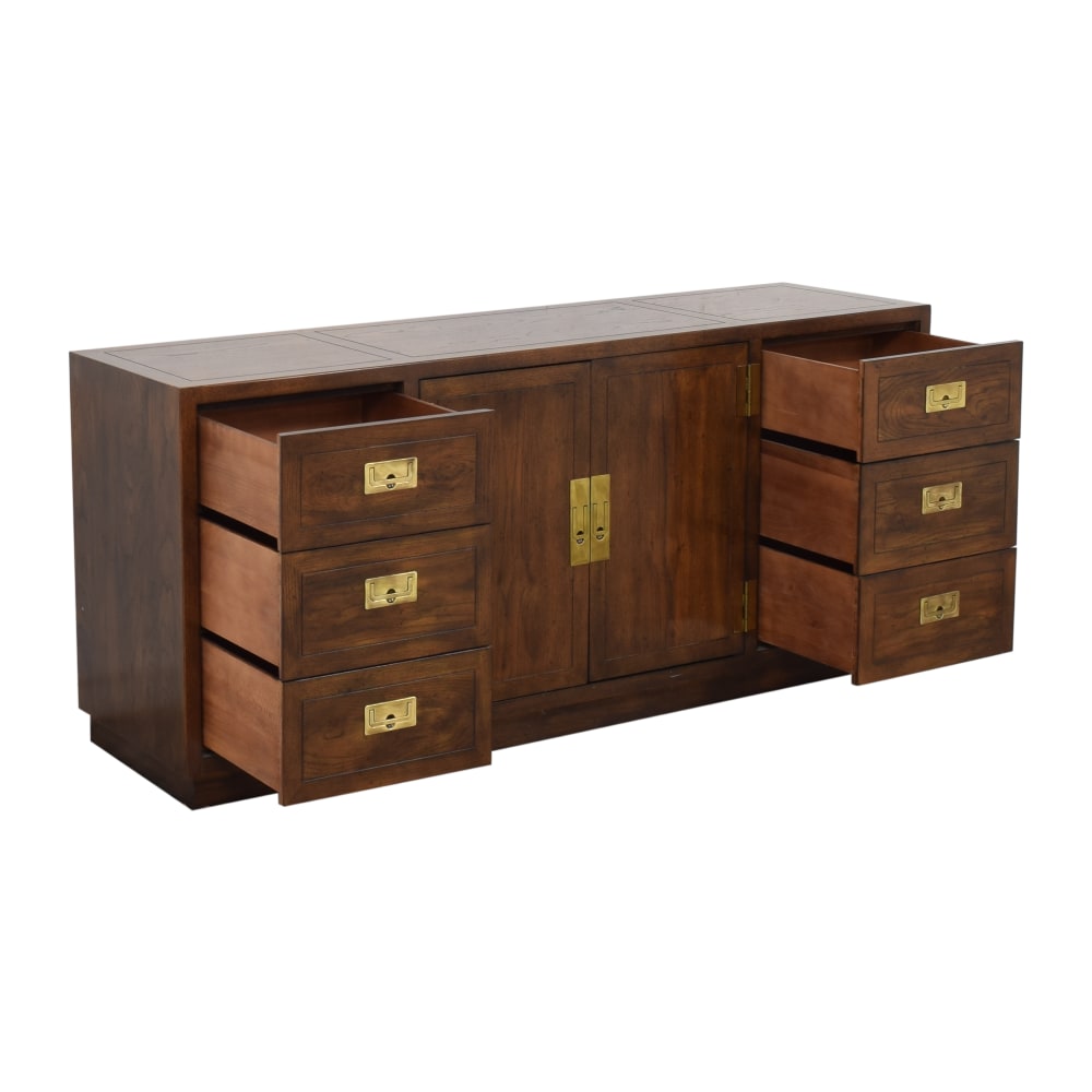 Henredon Campaign Style Sideboard sale