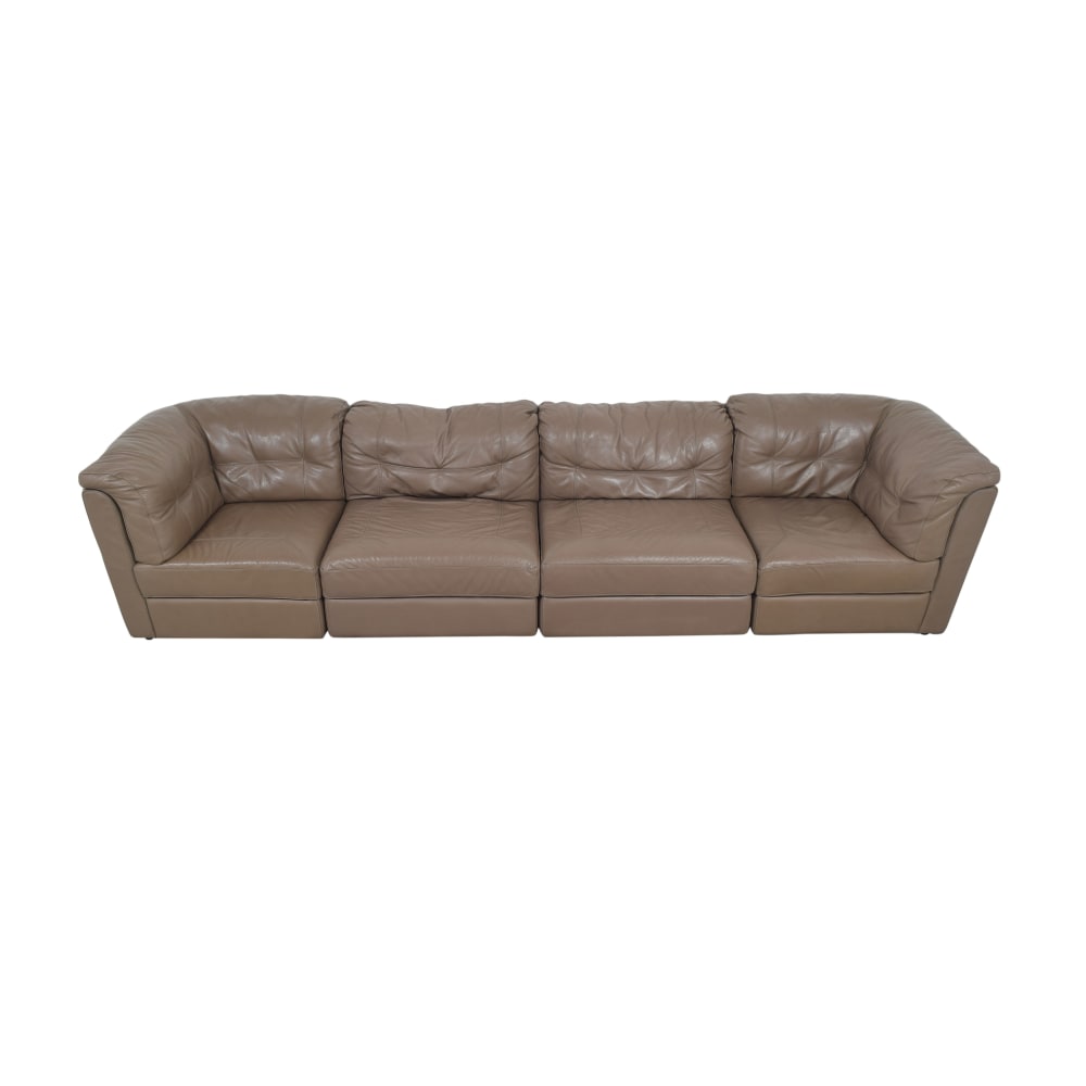 Macy's Macy's Four Piece Modular Sofa for sale