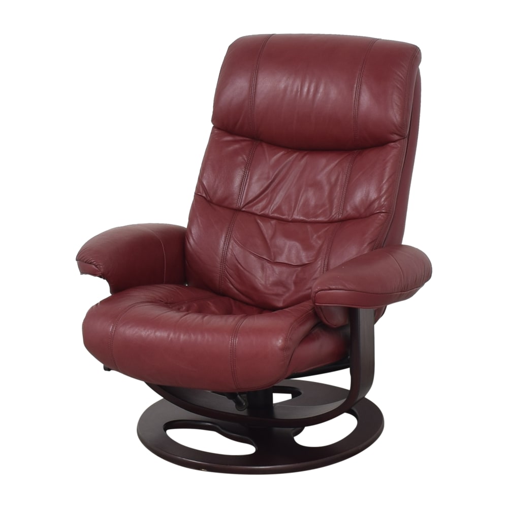 81% OFF - Lane Furniture Lane Furniture Rebel Recliner Chair and Ottoman /  Chairs