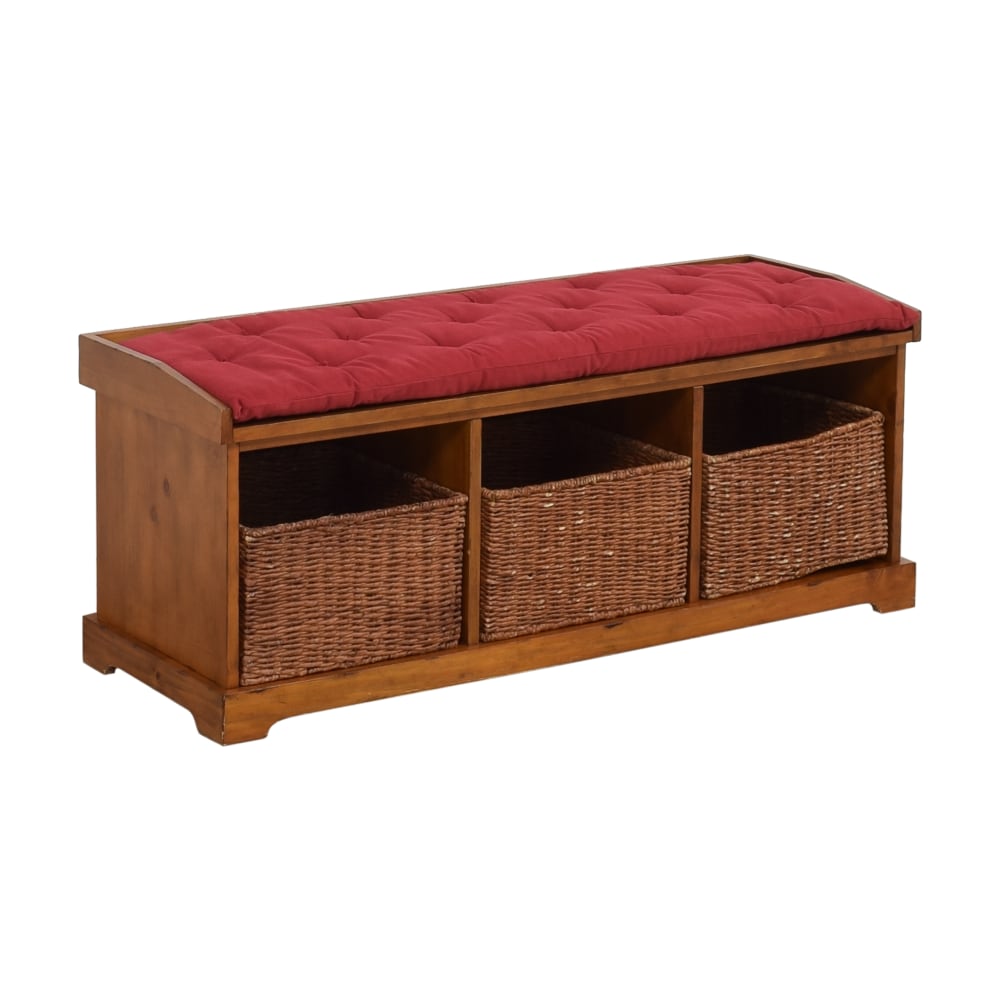 Aubrey Entryway Storage Bench