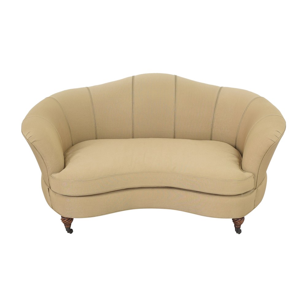 Sherrill Furniture Sherrill Furniture Crescent Sofa Classic Sofas