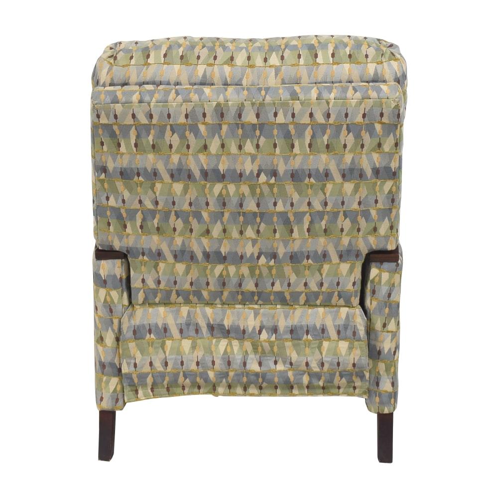 Raymour & Flanigan Raymour & Flanigan Patterned Recliner pa