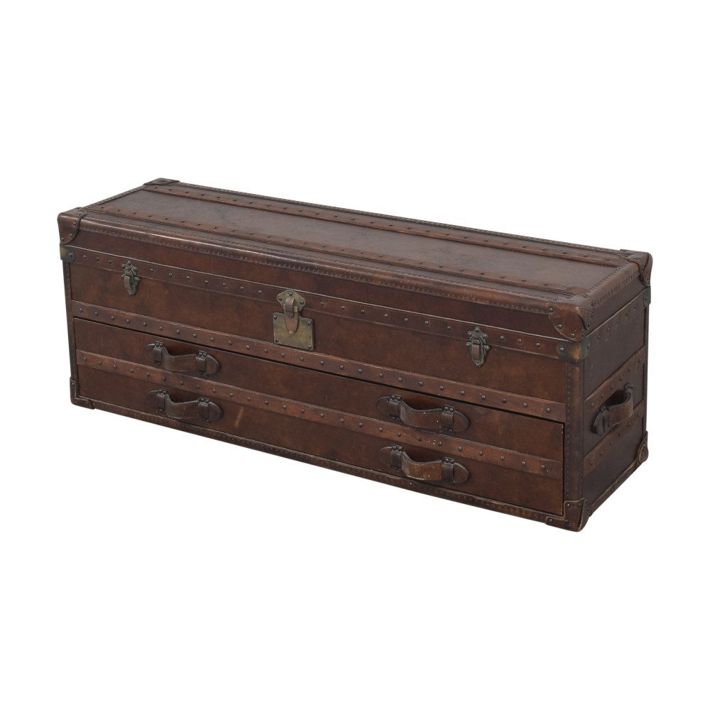 Restoration Hardware Mayfair Steamer Trunk Chest, 55% Off