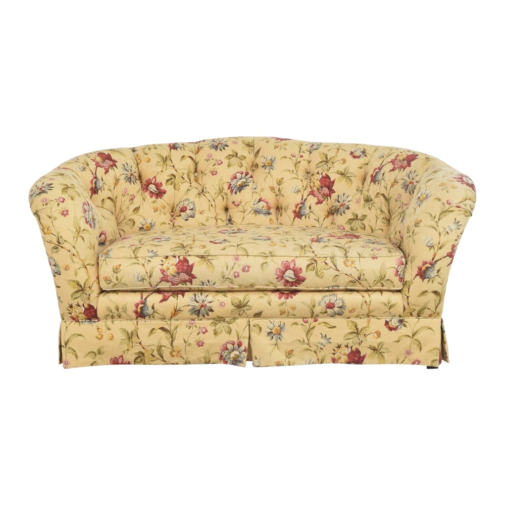 Ethan Allen Ethan Allen Tufted Bench Cushion Sofa ma